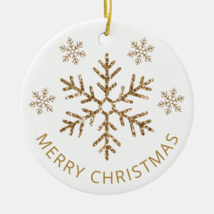 Glitzer Weihnachten Weihnachten Keramik Ornament