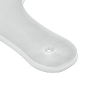 Glitzer Weihnachtsbaum Schneidebrett (Ecke)