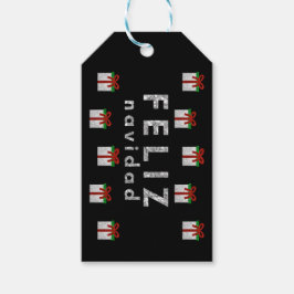 Glitzer Weihnachtsgeschenk Geschenkanhänger