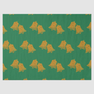 Glitzer Weihnachtsglocken Seidenpapier