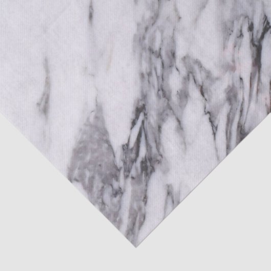 Glitzer (weiß und grau) - Marmorbekleidung Seidenpapier (Ausschnitt)