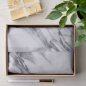 Glitzer (weiß und grau) - Marmorbekleidung Seidenpapier (Geschenk)