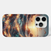 Glitzer Wellen iPhone Gehäuse Case-Mate iPhone Hülle (Rückseite (Horizontal))