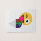 Glitzer wink Emoji Puzzle (Horizontal)