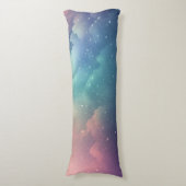 Glitzer Wolken Seitenschläferkissen (Vorderseite Vertikal)