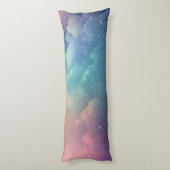 Glitzer Wolken Seitenschläferkissen (Rückseite (Vertikal))