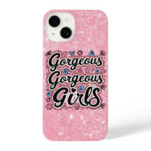 Glitzer wunderschöne Mädchen Doodle