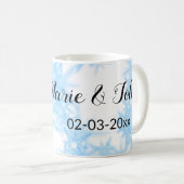 Glitzer-Wurf Kaffeetasse (VorderseiteRechts)