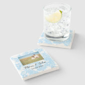 Glitzer-Wurf Steinuntersetzer (Seitenansicht)