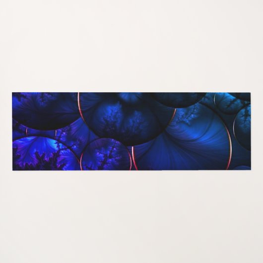 Glitzer Yoga Mat Yogamatte (Rückseite (Horizontal))