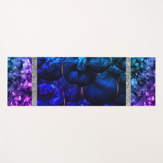 Glitzer Yoga Mat Yogamatte (Vorderseite (Horizontal))