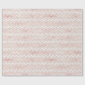 Glitzer Zig Zag Geschenkpapier (Flach)