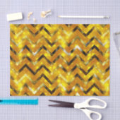 Glitzergold, das helles glänzendes bling ist seidenpapier (Handwerk)