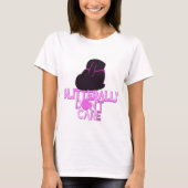 Glitzerhäschen ist egal T-Shirt (Vorderseite)
