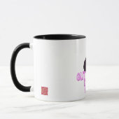 Glitzerhäschen ist egal tasse (Links)