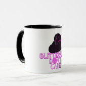 Glitzerhäschen ist egal tasse (Vorderseite Links)