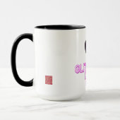 Glitzerhund ist egal tasse (Links)