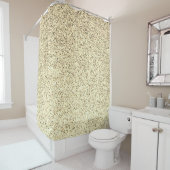 Glitzern aus leicht weichem Glitzer Duschvorhang (Beispiel)