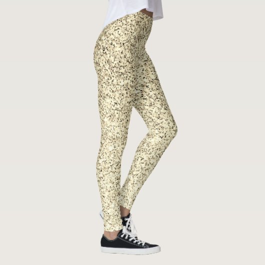 Glitzern aus leicht weichem Glitzer Leggings (Rechts)