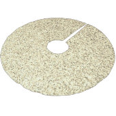 Glitzern aus leicht weichem Glitzer Polyester Weihnachtsbaumdecke (Schrägansicht)