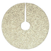 Glitzern aus leicht weichem Glitzer Polyester Weihnachtsbaumdecke (Vorderseite)