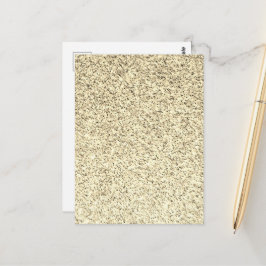 Glitzern aus leicht weichem Glitzer Postkarte