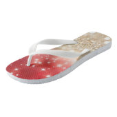 Glitzern Badesandalen (Schrägansicht)
