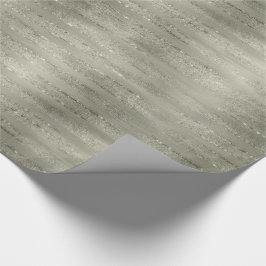 Glitzern - Bürste streicht Zinn-Imitat-Glitzer Geschenkpapier