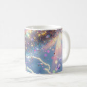 Glitzern digitale Kunst Kaffeetasse (VorderseiteRechts)