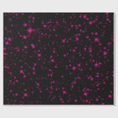 Glitzern Funkelnd Glitzer Stars Geschenkpapier (Flach)