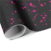 Glitzern Funkelnd Glitzer Stars Geschenkpapier (Rolleneckpunkt)