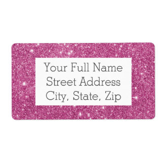 Glitzern für den heißen rosa Glitzer