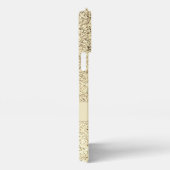 Glitzern für leichte Glitzer, Monogram iPhone Hülle (Rechte Seite)