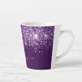 Glitzern für lila Glitzer Milchtasse (Rechts)