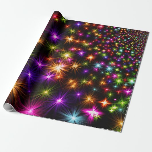 Glitzern Geschenkpapier (Ungerollt)