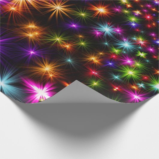 Glitzern Geschenkpapier (Ecke)