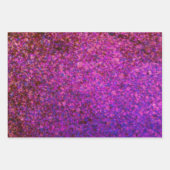 Glitzern Geschenkpapier Set (Vorderseite 2)