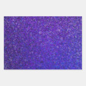 Glitzern Geschenkpapier Set (Vorderseite)