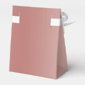 Glitzern & Glamour, Rose Gold Geburtstagsparty Geschenkschachtel (Rückseite)