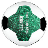 Glitzern Glitzer für Smaragdgrün Fußball (Gedreht)