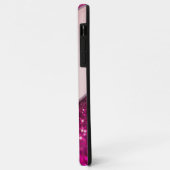 Glitzern Glitzer-Monogram-Skriptname Case-Mate iPhone Hülle (Hinten/Links)