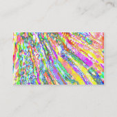 GLITZERN - GRELLES LICHT VISITENKARTE (Rückseite)