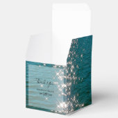 Glitzern Hochzeiten am Strand Geschenkschachtel (Geöffnet)