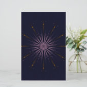 Glitzern im Dunkeln Briefpapier (Stehend Vorderseite)