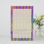 Glitzern in den Wellen Briefpapier (Stehend Vorderseite)
