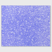 Glitzern in Lila Geschenkpapier (Flach)