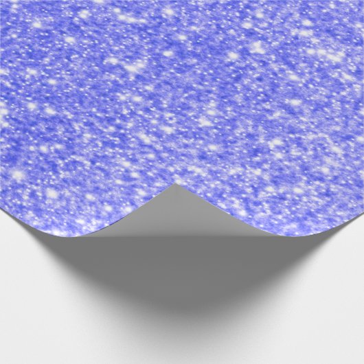Glitzern in Lila Geschenkpapier (Ecke)