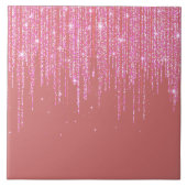 Glitzern Keramik Tile Fliese (Vorderseite)