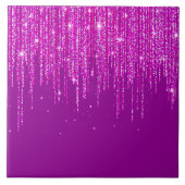 Glitzern Keramik Tile Fliese (Vorderseite)