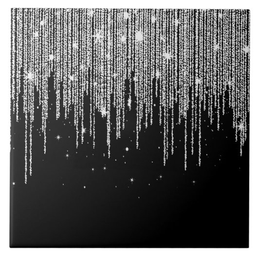 Glitzern Keramik Tile Fliese (Vorderseite)